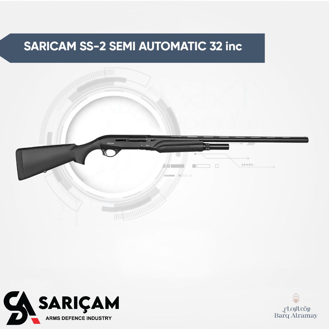 SARICAM SS-2 SEMI AUTOMATIC BLACK FINISH 32 INC