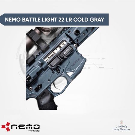 BATTLE-LIGHT 22LR Semi Auto, Centerfire Rifle COLD GRAY