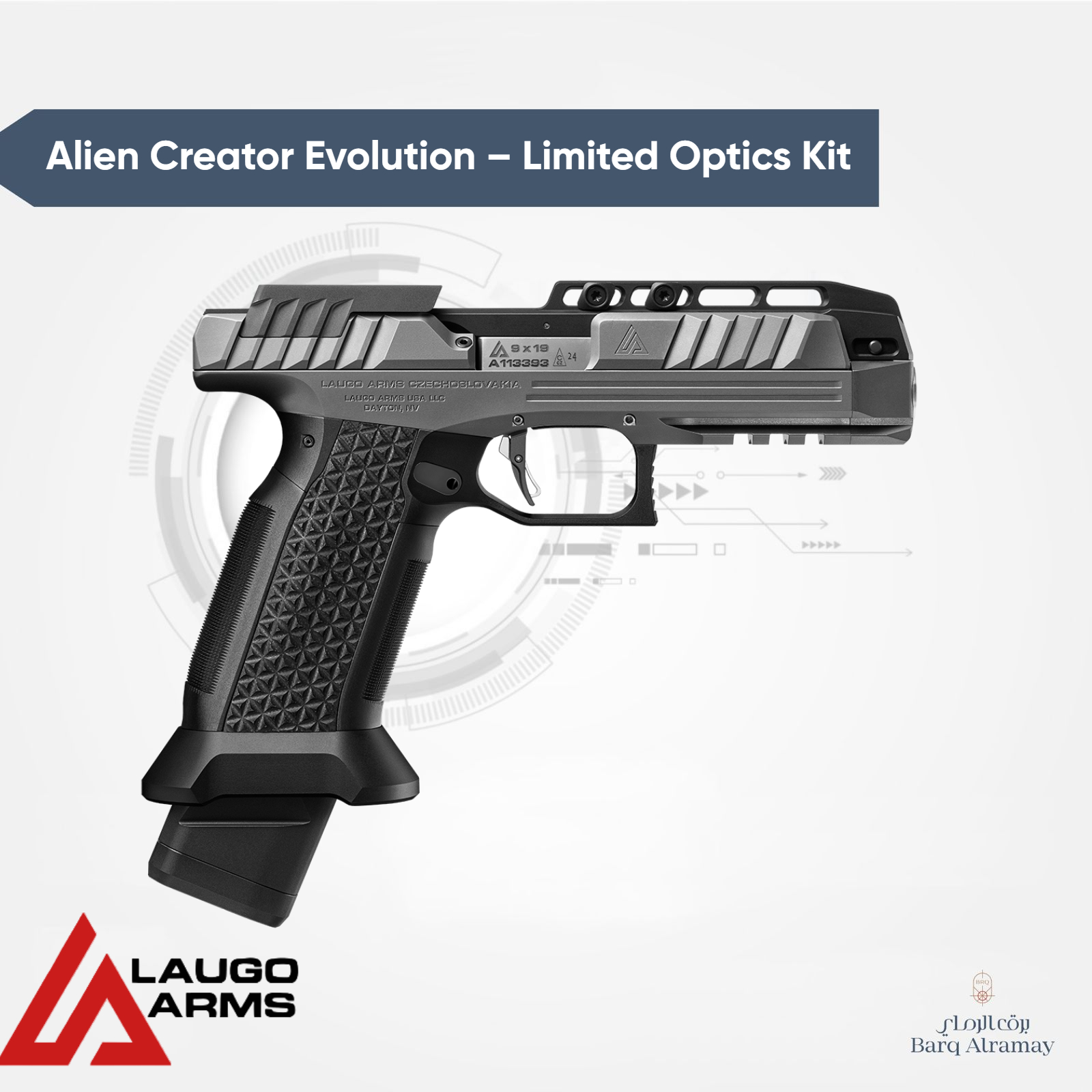Alien Creator Limited Optics kit 24 Greyblack