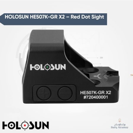 HOLOSUN HE507K-GR X2 – Red Dot Sight ( رد دوت هوليسون )