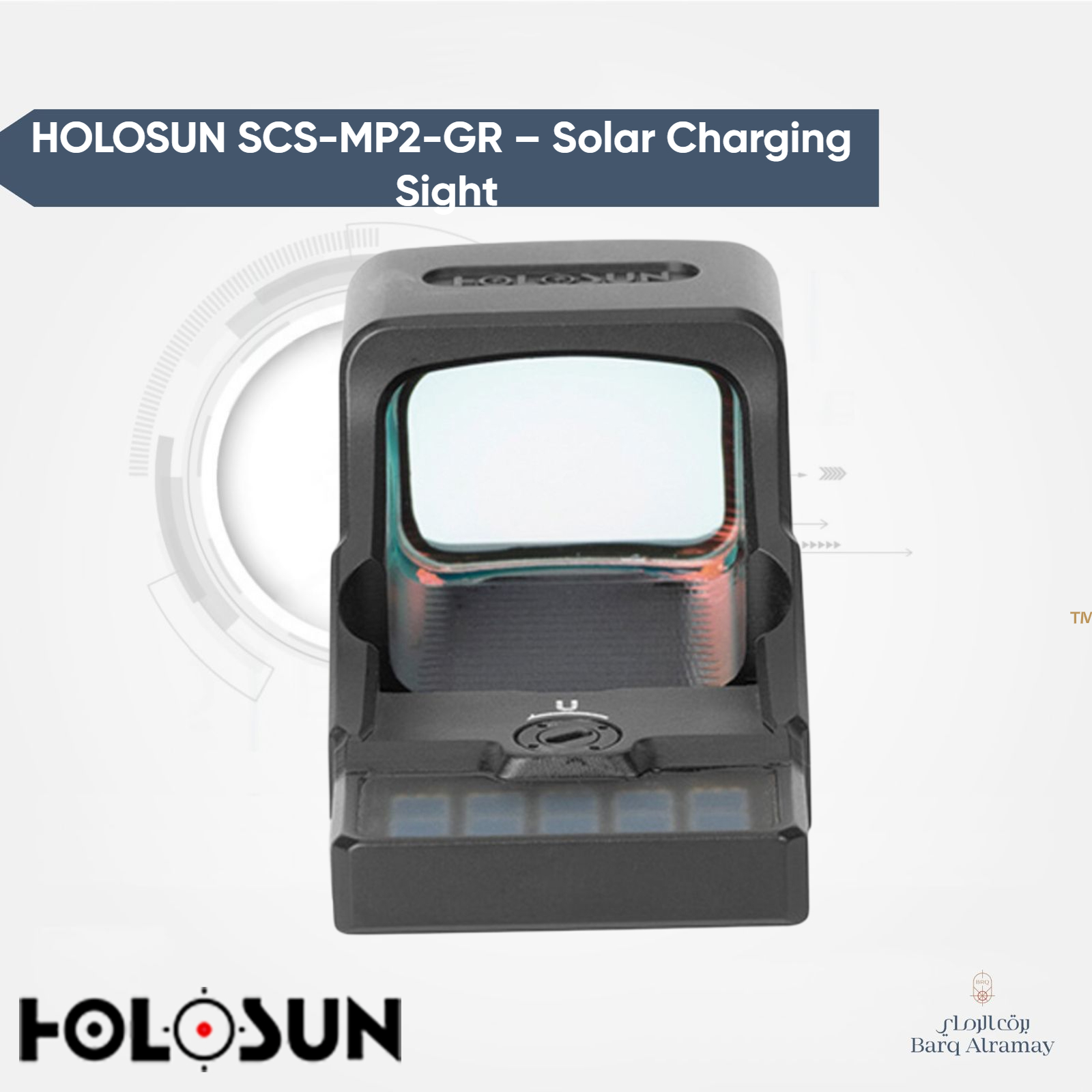 HOLOSUN SCS-MP2-GR – Solar Charging Sight ( رد دوت هوليسون )