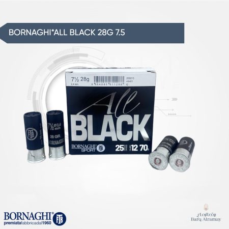 BORNAGHI*ALL BLACK 28G 7.5
