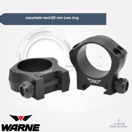 (Mountain Tech 30mm Low Ring (Warne 7213M قاعدة دربيل