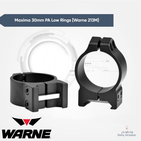 Maxima 30mm PA Low Rings [Warne 213M] قاعدة دربيل
