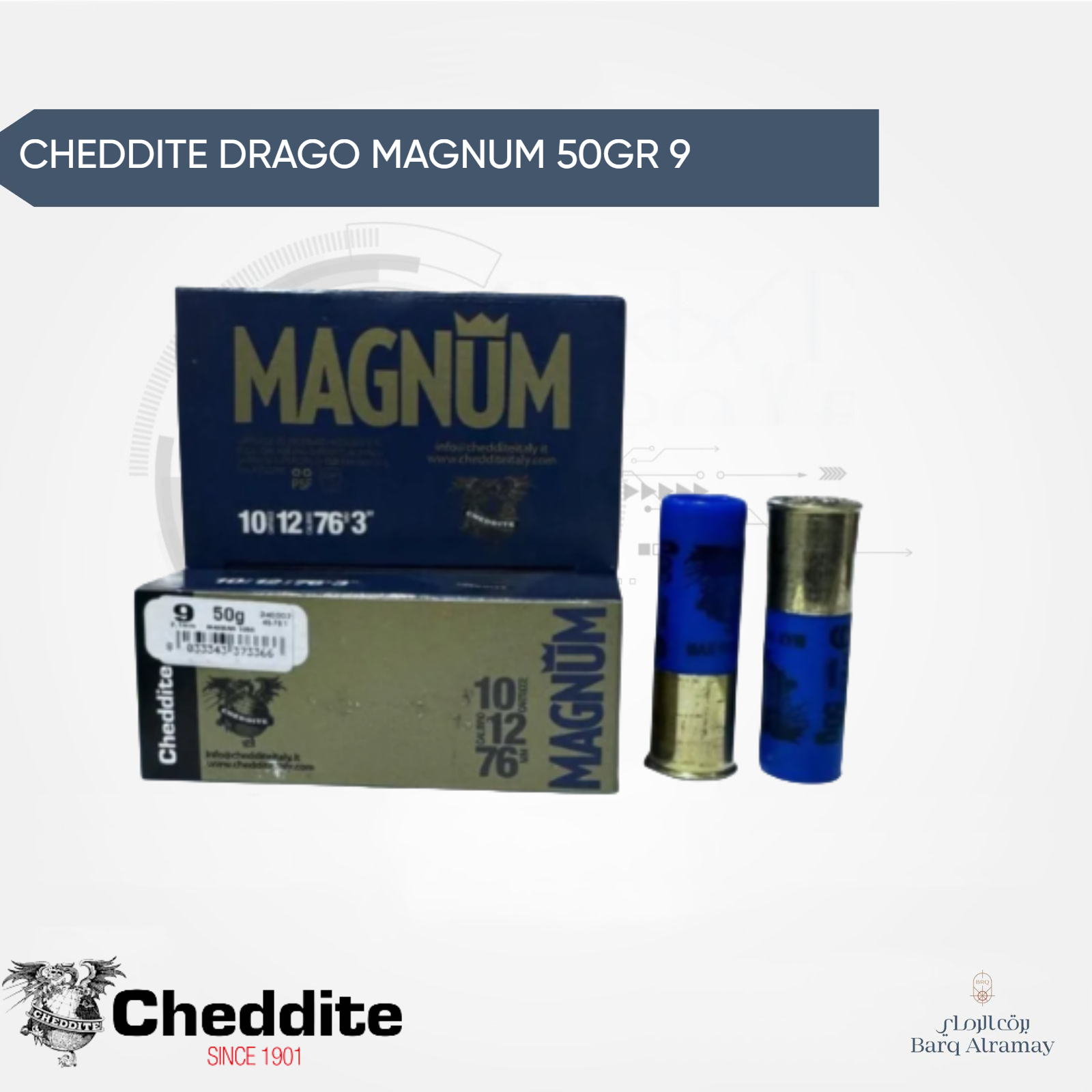 CHEDDITE DRAGO MAGNUM 50GR 9