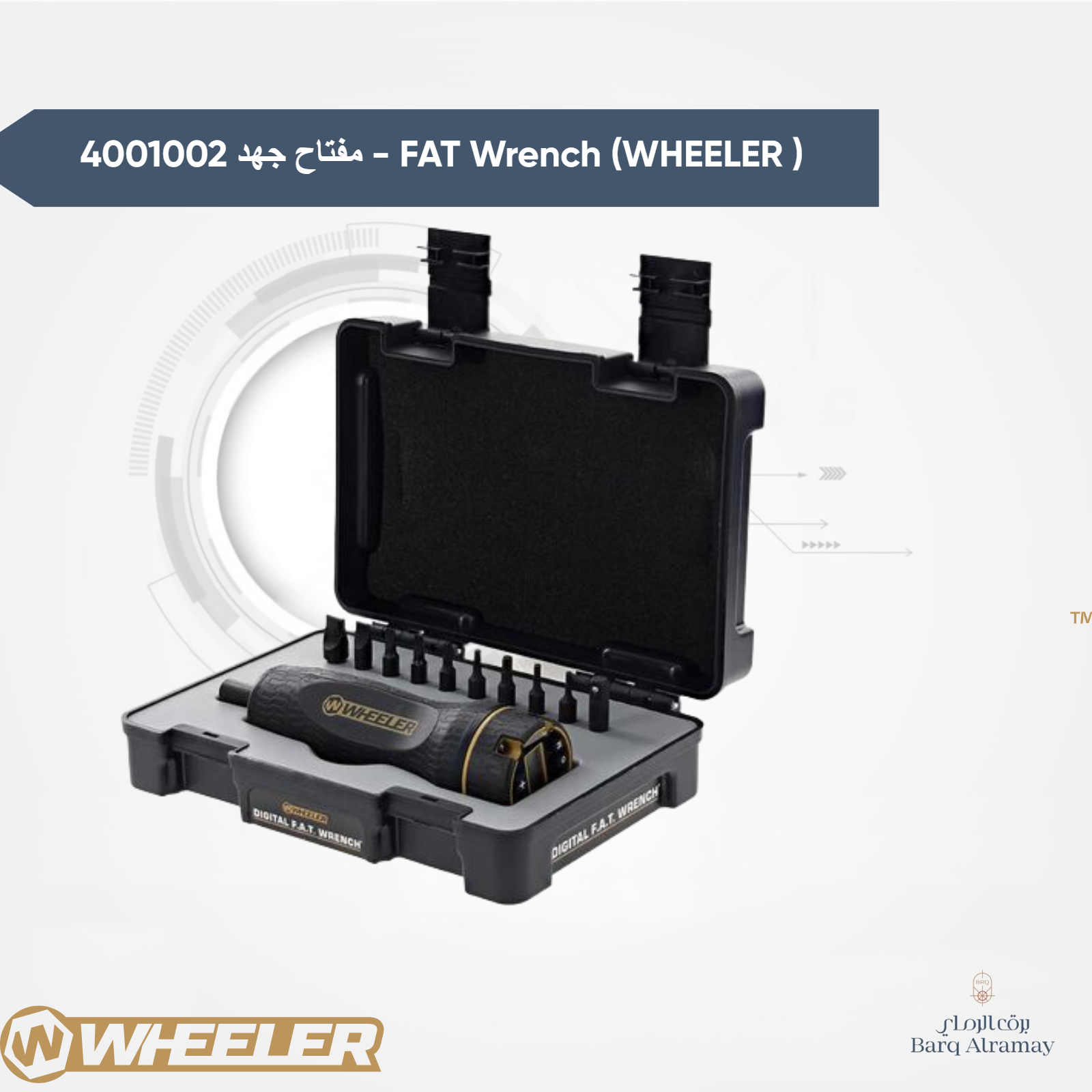 مفتاح جهد 4001002 - FAT Wrench (WHEELER)