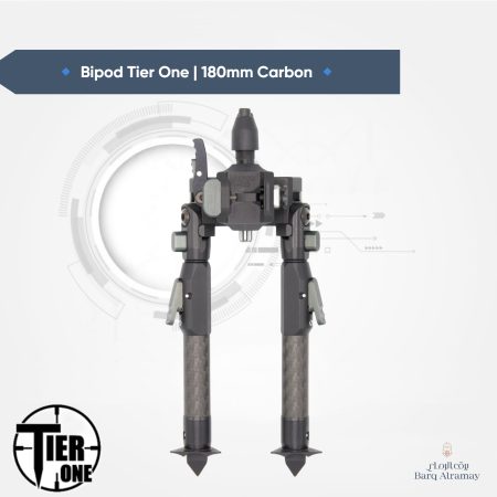 Bipod Tier One _ 180mm Carbon -3 (ركيزة بايبود)