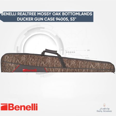 (جراب بندقيه بنلي 53 بوصه مموه) BENELLI REALTREE MOSSY OAK BOTTOMLANDS DUCKER GUN CASE 94005, 53"