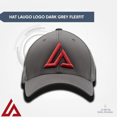 Hat LAUGO Logo Dark Grey Flexfit  S/M    ( كاب ألين مقاس S/M)