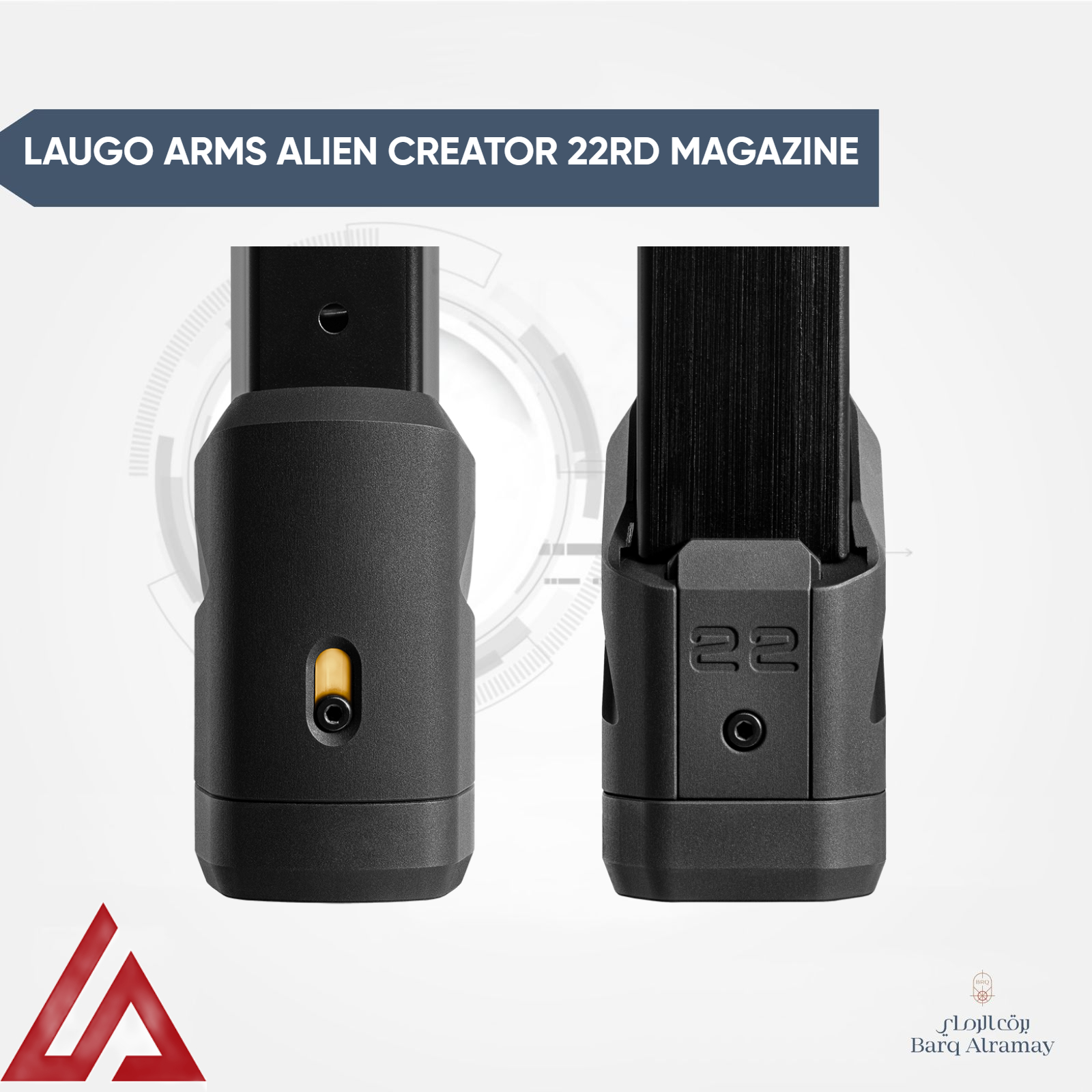 Laugo Arms Alien Creator 22rd Magazine ( مخزن ألين Creator بسعه 22 طلقة )