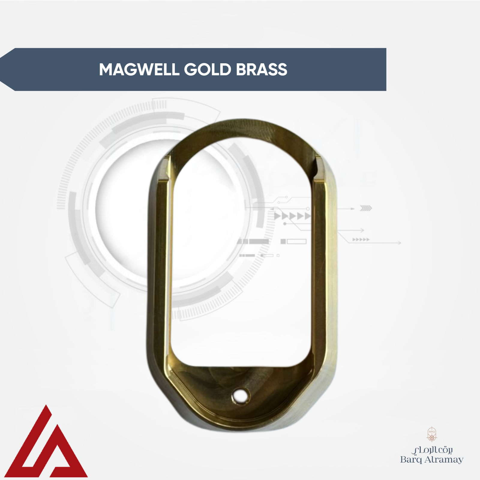 MAGWELL GOLD BRASS ( ماجويل مصنوع من النحاس الأصفر لمسدس ألين ) - الصورة 2