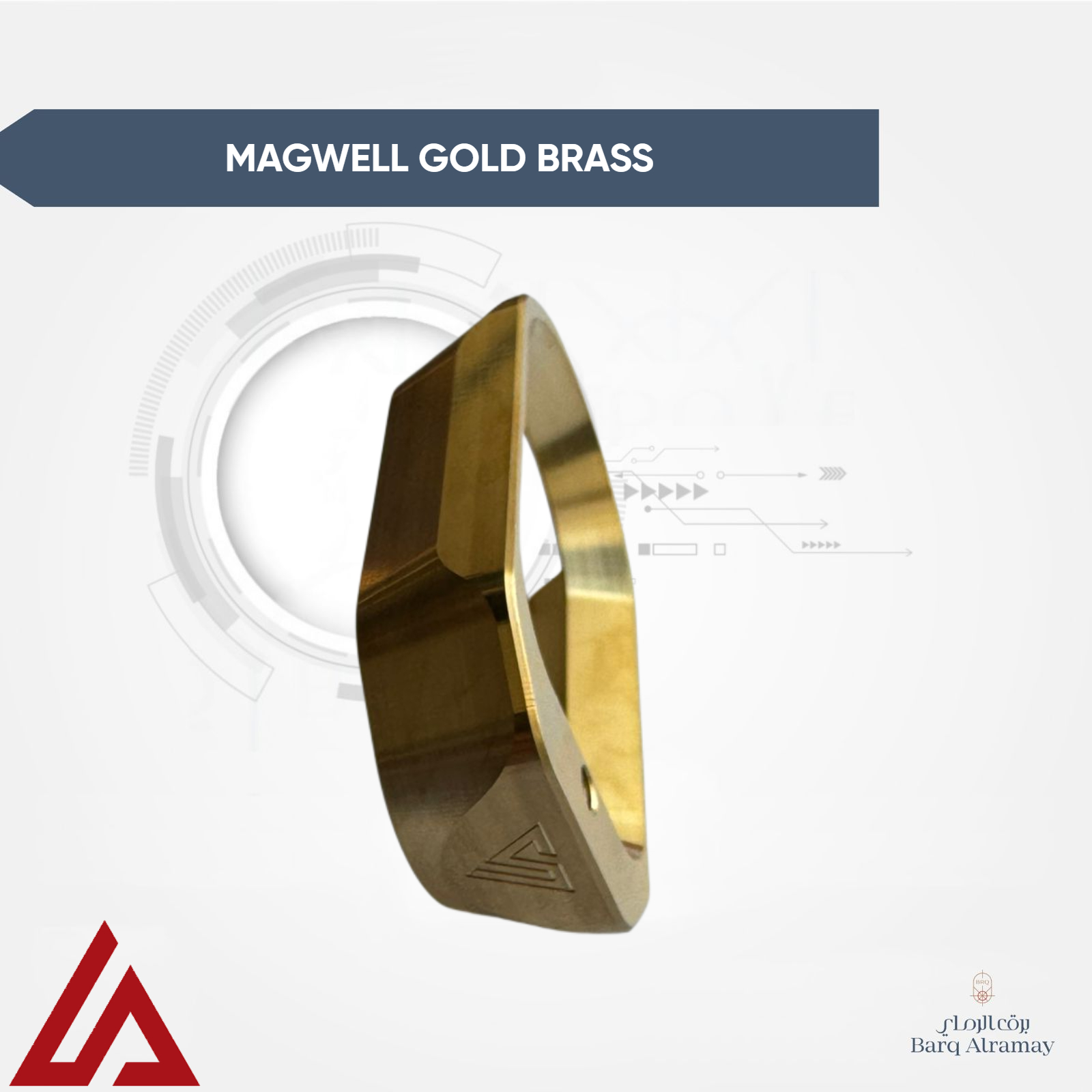 MAGWELL GOLD BRASS ( ماجويل مصنوع من النحاس الأصفر لمسدس ألين ) - الصورة 4