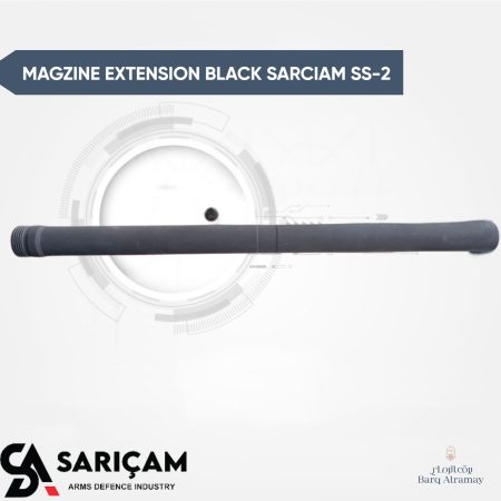 MAGZINE EXTENSION +5 ROUND BLACK SARCIAM SS-2 ( مخزن اضافي بسعه خمس طلقات أسود )