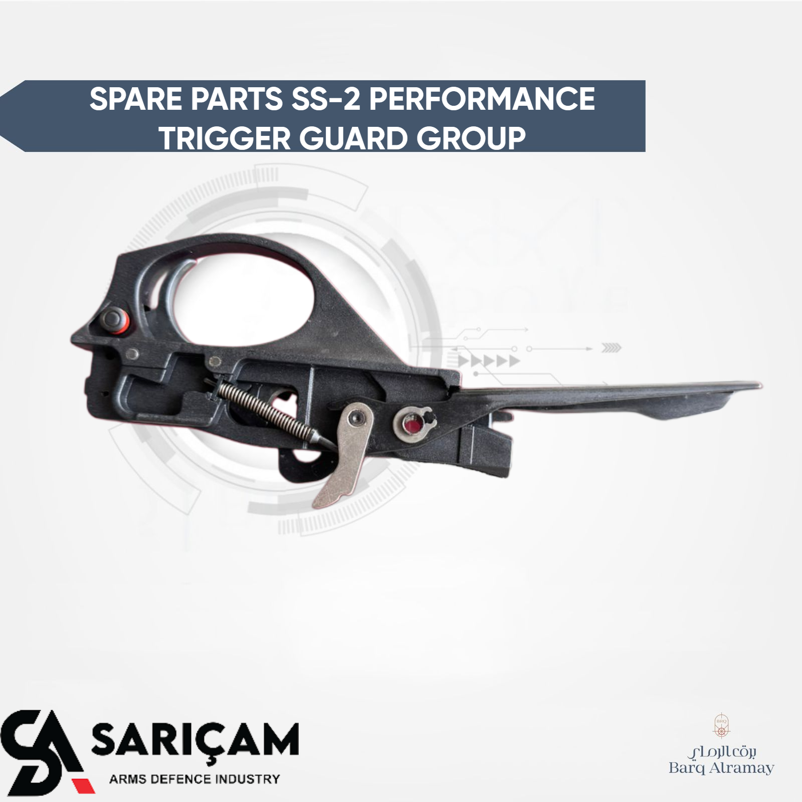 SPARE PARTS SS-2 PERFORMANCE TRIGGER GUARD GROUP ( مجموعه ذناد رياضية ) - الصورة 2