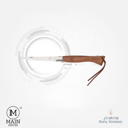 NEW 10015. Fillet pocket knife - Walnut wood-سكين جيب للتقطيع - خشب الجوز