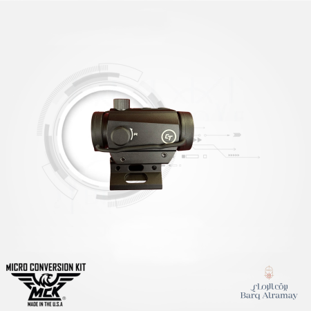 MRD | Micro Red Dot (14 Red & Green Settings, Includes Riser) Sights- منظار نقطة حمراء صغير (14 إعدادًا للأحمر والأخضر، يتضمن قاعدة رفع)