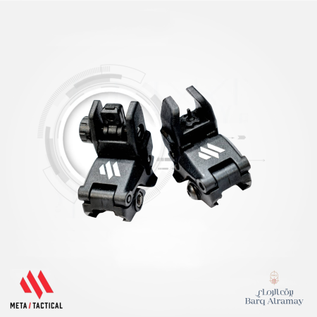 Front and Rear Polymer Backup Sights-مجموعة نيشان احتياطية أمامية وخلفية من البوليمر