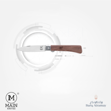 1001. Workers line pocket knife - Walnut wood-سكين جيب للعمال - خشب الجوز