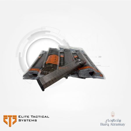 Carbon Smoke 32rd (9mm) GEN 2 mag for Glock 17-مخزن جلوك 32 طلقة شفاف